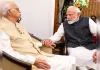 पीएम मोदी ने आडवाणी से लिया आशीर्वाद, देश के प्रति योगदान को बताया अहम