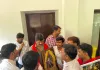 शिवद्वार धाम के प्रधान पुजारी परिवार एवं मंदिर व्यवस्थापक ने राजा भैया से की आत्मीय मुलाकात