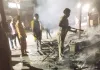 इंदलपुर में चाय की दुकान में लगी आग, सामान जलकर राख
