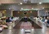 डीएम व एसपी की अध्यक्षता में दुर्गा पूजा/दशहरा त्योहार को शांतिपूर्ण तरीके से मनाये जाने विषयक हेतु की गई बैठक