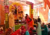 कोन क्षेत्र में नवरात्रि की धूम, सुरक्षा को लेकर प्रशासन अलर्ट