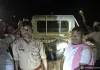 गोर्गी गाँव में निकला दस फीट का मगरमच्छ, वन विभाग ने किया रेस्क्यू।