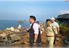 जिलाधिकारी  एवं पुलिस अधीक्षक ने धंधरौल बांध स्थित दुर्गा प्रतिमा विसर्जन स्थल का किया स्थलीय निरीक्षण