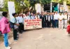 जिला बनाओ संघर्ष मोर्चा के प्रदर्शन में हुए शामिल  हुए  अधिवक्ता बजरंग लाल उपाध्याय