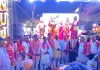 धूमधाम से संपन्न हुआ भरत मिलाप।  श्रीराम के आगमन पर श्रद्धालुओं ने की पुष्पवर्षा, जयकारों से गूंजा क्षेत्र