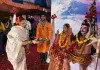 रामलीला देखने उमड़ी भीड,, नारद मोह भंग मंचन के बीच जय श्री राम के जयकारे से गुंजे विंध्य धाम