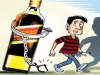 10 लीटर अवैध शराब के साथ पुलिस ने किया गिरफ्तार