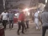 दबंगों में नहीं है पुलिस का खौफ, शहर के चैराहे पर युवक को पीटा