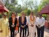 सांसद जयंत सिन्हा के साथ फ्रांस के राजदूत इमैनुएल लेनैन जी हजारीबाग में आयोजित कार्यक्रमों में हुए शामिल