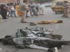 रोडवेज बस की टक्कर से दो बाइक सवारों की मौत