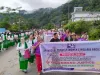 मणिपुर के शर्मनाक घटना के किलाफ़ लिकाबाली में रैली जुरदार पदर्शन