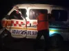 तेज रफ्तार एम्बुलेंस ने पेट्रोलिंग कर रही यूपीडा गाड़ी में मारी टक्कर, दो की मौत