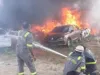 मारुति सुजुकी के गैरेज में लगी भीषण आग, कई कारें जलीं: फायरबिग्रेड ने संभाला मोर्चा !