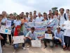 राष्ट्रीय सेवा योजना मारवाड़ी महाविद्यालय के स्वयंसेवको ने मधुकम बस्ती में निकाला नशा मुक्ति  रैली 