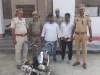 कुशीनगर : चोरी की बाइक के साथ बिहार के दो लिफ्टर गिरफ्तार