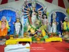 नवरात्र के आठवें दिन हनुमान चौक पेवली बाज़ार में महागौरी के रूप में की गई मां दुर्गा की पूजा अर्चना- हरीलाल यादव