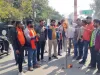 हिंदू युवा वाहिनी के कार्यकर्ताओं ने मौलाना तौकीर रजा का फूंका पुतला