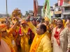 खाटू श्याम मंदिर स्थापना दिवस के अवसर पर निकाली गई भव्य शोभा यात्रा