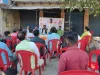 ग्राम सभा शिवपुर में हाई मास्क लगवाने के लिए केंद्रीय मंत्री के निर्देश पर शिलान्यास का कार्यक्रम