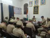 Kushinagar : लोकसभा चुनाव शांतिपूर्ण संपन्न कराने के लिए पुलिस कमर कस कर तैयार 