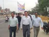 मिल्कीपुर में निकाली गई मतदाता जागरूकता रैली, मतदान के प्रति किया गया लोगों को जागरूक