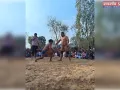 दंगल में दिखा पहलवानों का दम, चौरी चौरा के गोविंद पहलवान ने लखनऊ के  मानसिंह पहलवान को दिखाया आसमान