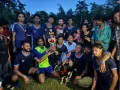 दक्षिण भैरबपुर फुटबॉल टूर्नामेंट को 2-0 गोल की मुकाबले में राइजिंग स्टार  ने अपनी नाम किया
