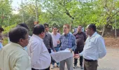 जिलाधिकारी ने सलखन फॉसिल्स पार्क का किया निरीक्षण, व्यवस्थाओं को सुदृढ करने के दिये निर्देश