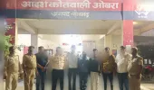 ओबरा पुलिस ने किया  बड़ी कार्रवाई सार्वजनिक स्थान पर जुआ खेलते 07 अभियुक्तगण गिरफ्तार
