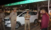 जनपद में ऑपरेशन ऑल आउट के तहत सघन चेकिंग अभियान, पुलिस अधीक्षक ने किया  निरीक्षण
