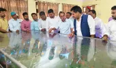 अमवार पेयजल योजना का डीएम ने किया औचक निरीक्षण, जून तक हर घर जलापूर्ति के निर्देश