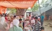 श्रद्धा और सेवा का संगम : पूरे चंदू में विशाल ब्रह्मभोज,हजारों लोगों ने ग्रहण किया प्रसाद