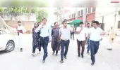 जिलाधिकारी ने एसआरएन अस्पताल व मेडिकल कॉलेज का किया औचक निरीक्षण