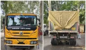 शक्तिनगर पुलिस एवं उप सम्भागीय परिवहन अधिकारी की संयुक्त कार्यवाही में 02 ओवरलोड/मानक विहीन भारी वाहन (ट्रेलर/हाईवा) सीज