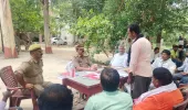 थाना दिवस में एक शिकायत दर्ज,निस्तारित