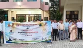 सिद्धार्थ विश्वविद्यालय ने अंतर्राष्ट्रीय योग दिवस की पूर्व संध्या पर निकाली योग जागरूकता यात्रा