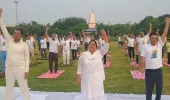 अंतर्राष्ट्रीय योग दिवस पर सिद्धार्थ विश्वविद्यालय में भव्य योगाभ्यास कार्यक्रम संपन्न