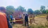 मेजा थाना क्षेत्र के कुकुरकटवा गांव में तिहरा हत्याकांड।