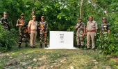 इंडो-नेपाल बॉर्डर पर पुलिस व एसएसबी की संयुक्त गश्त, संदिग्ध गतिविधियों पर कड़ी नजर