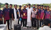 सोनभद्र कप क्रिकेट प्रतियोगिता में खिलाड़ियों ने किया शानदार प्रदर्शन