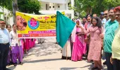 मुख्य विकास अधिकारी ने पल्स पोलियो जनजागरूकता रैली को दिखाई हरी झंडी