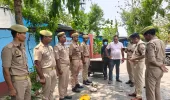 गोरखपुर पुलिस का 'ऑपरेशन दहन' सफल, 1.61 करोड़ रुपये से अधिक के मादक पदार्थ किए गए नष्ट