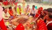 तुलसा देवी पार्क में श्रीमद् भागवत कथा का हुआ विशाल भण्डारा, श्रद्धालुओ ने किया प्रसाद ग्रहण 