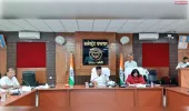जिलाधिकारी ने की जल जीवन मिशन के अंतर्गत निर्माणाधीन ग्रामीण पाइप पेयजल परियोजना की समीक्षा बैठक