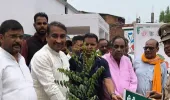 एक पेड़ माँ के नाम' अभियान के तहत चिरौड़ा ग्राम पंचायत में हुआ वृहद वृक्षारोपण।