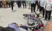 रिंग रोड पर दर्दनाक हादसा: ट्रक की चपेट में आने से महिला की मौत।