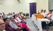 सेवानिवृत्ति  प्रो. मंजूलता को दी गई भावभीनी विदाई।