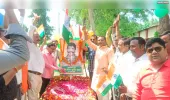 कारगिल शहीद लांस नायक विजय शुक्ल को दी गई श्रद्धांजलि