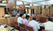 एबीसी सेंटर हेतु भूमि चिन्हांकन में तेजी, जनोपयोगी कार्यों को प्राथमिकता देने के निर्देश