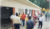 राज्य आपदा प्रबन्धन प्राधिकरण की टीम ने किया बाढ़ शरणालय का निरीक्षण